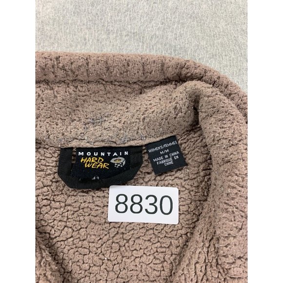 Mountain‎ Hardwear Monkey Fleece Full Zip Jacket (Women's Medium) Brown - Picture 4 of 12